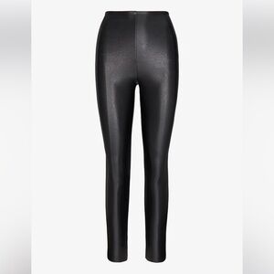 Commando Black Faux Leather Leggings